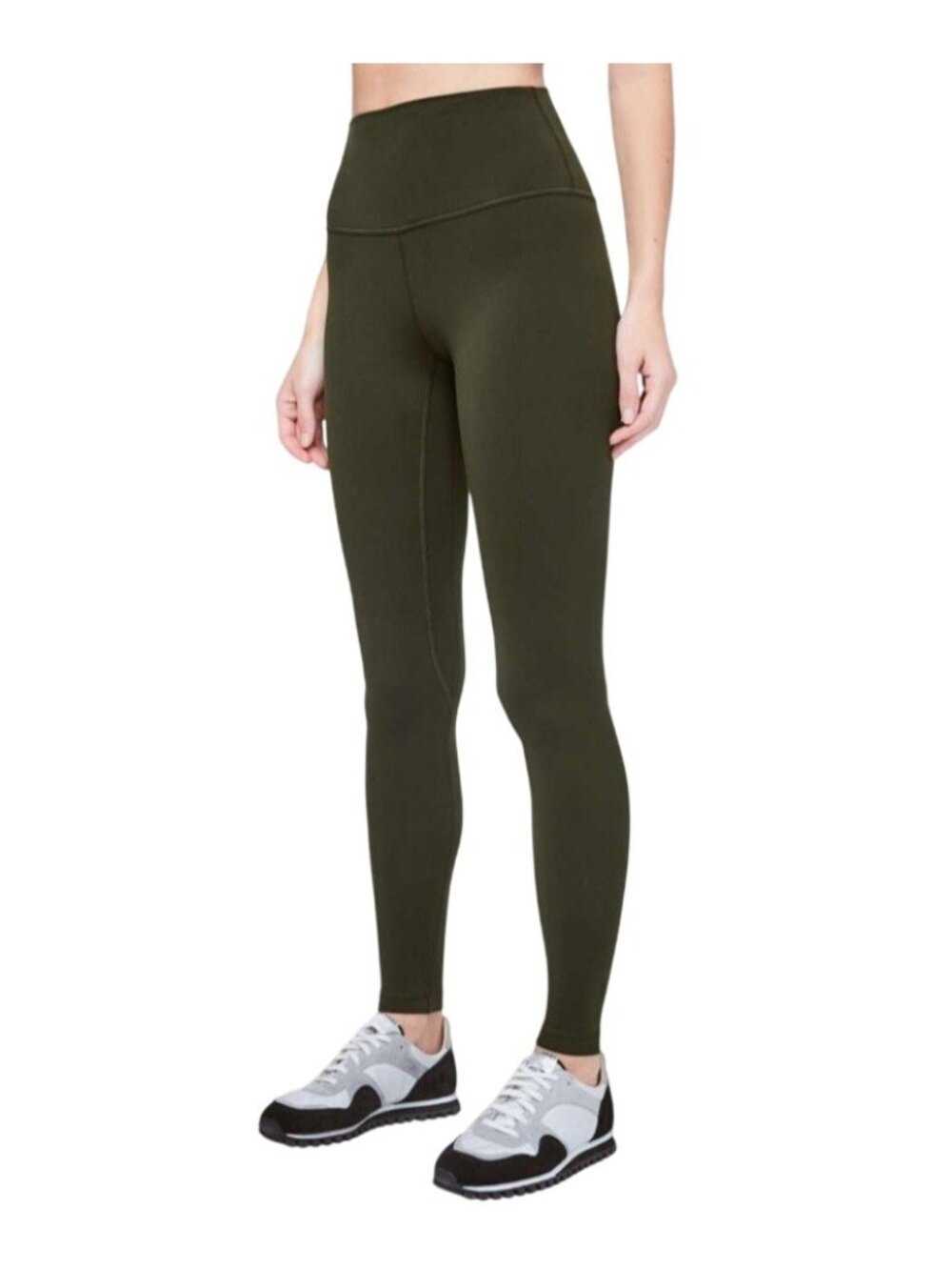 LULULEMON Align Full Length  28"  High Rise Leggings Womens Size 2 Dark Olive